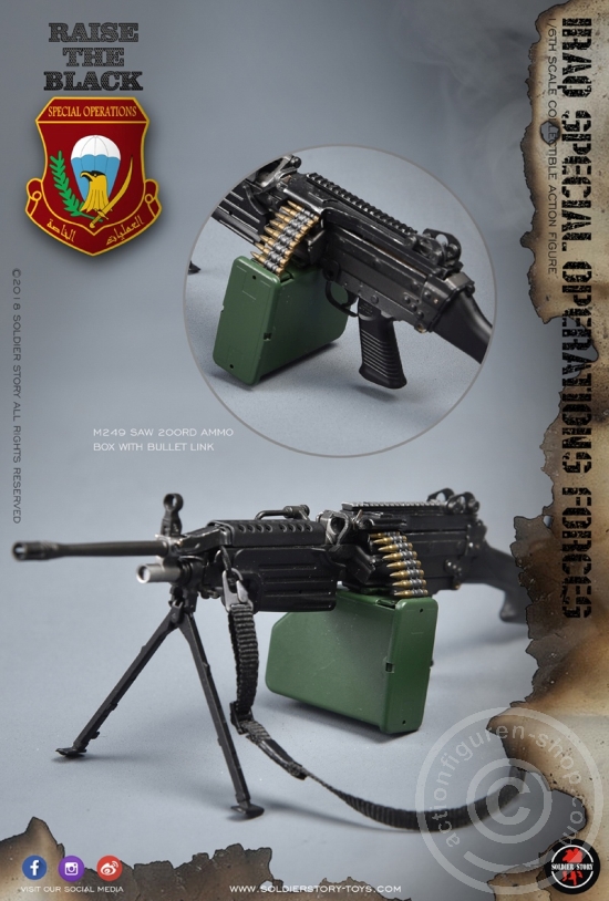 Iraq Special Operations Forces "ISOF" - SAW Gunner