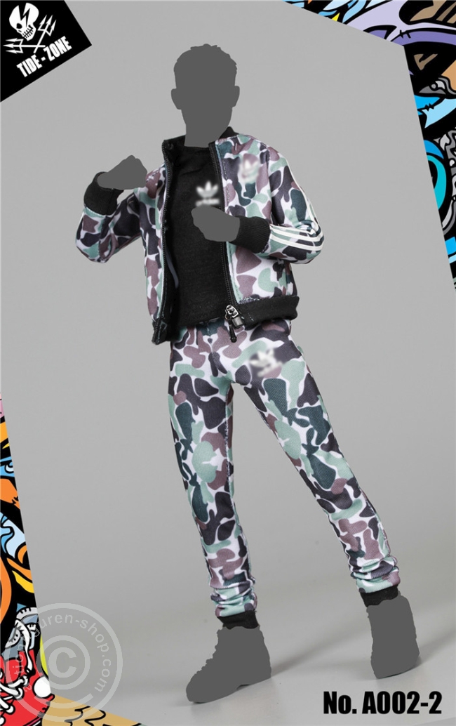 TiZ-A002-2-02 Sports Camouflage Outfit - helles camo