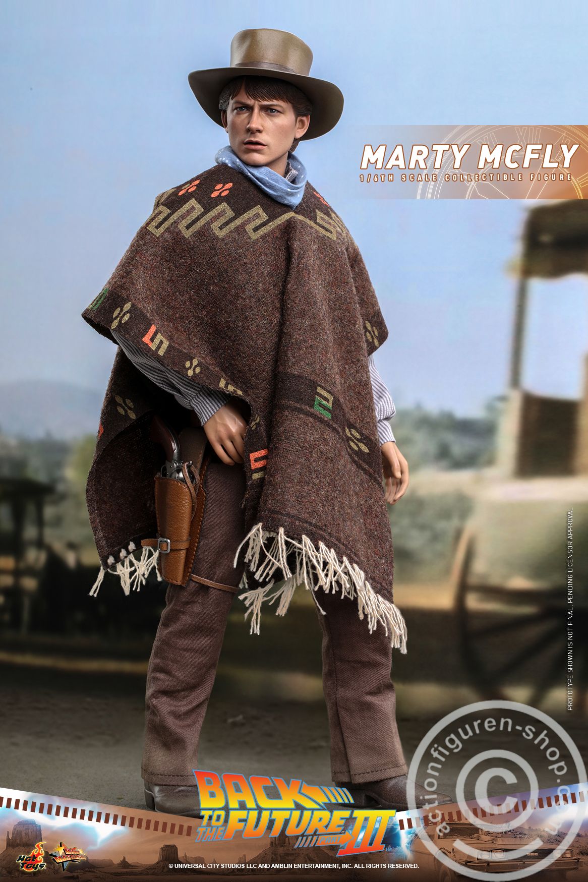 Back To The Future Part III - Marty McFly - MMS616 Back To The Future Part III - Marty McFly - MMS616