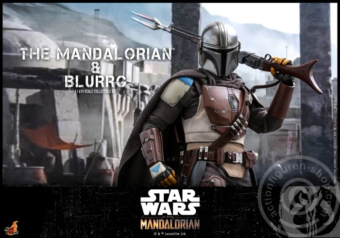 Star Wars: The Mandalorian - Mandalorian & Blurrg - TMS046 Star Wars: The Mandalorian - Mandalorian & Blurrg - TMS046