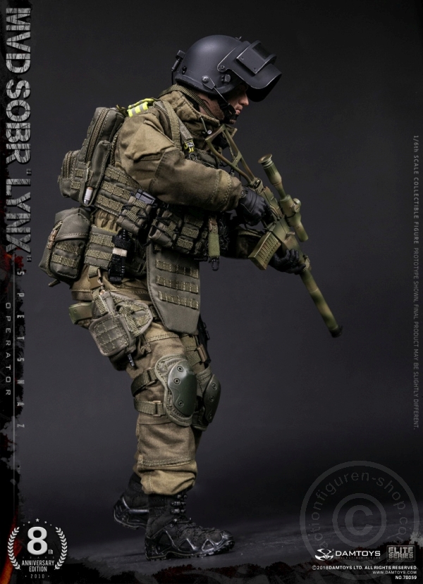 DA78059-18 Russian Spetsnaz MVD - SOBR LYNX - 8th Anniversary Edition