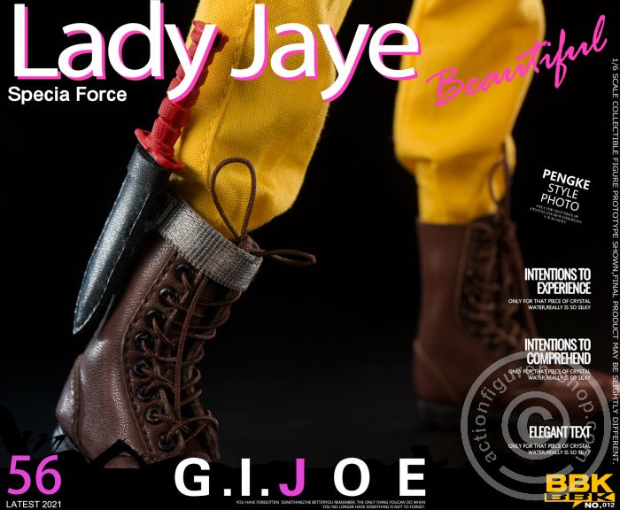 BBK012-19 Lady Jaye - GI-JOE Female Soldier Model