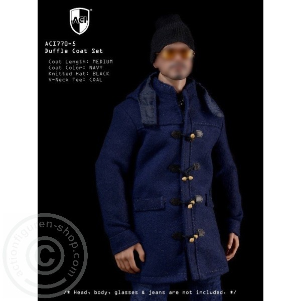 Dufflecoat Set - medium/blue