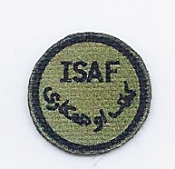ISAF Abzeichen - oliv-grün