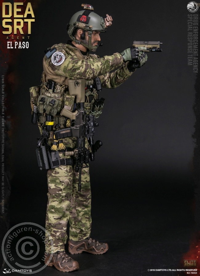 DA78063-40 DEA SRT (Special Response Team) Agent - El Paso