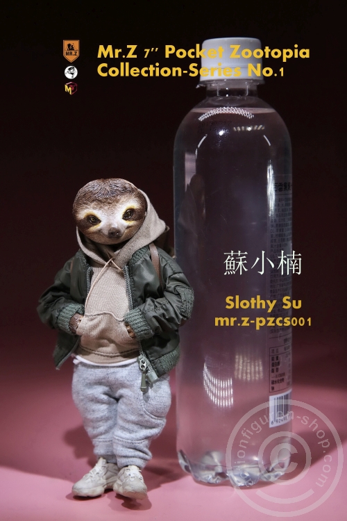 MRZpccs01-09 Slothy Su - 7" Pocket Zootopia Series No.1