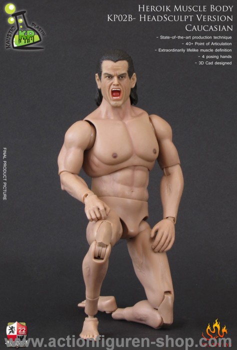 Heroik Muscle Body - CAUCASIAN Version