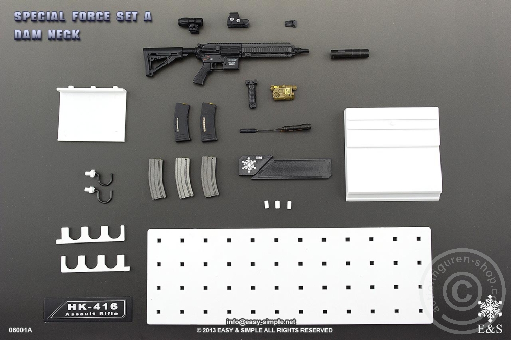 06002a3c0umGZbUo2QKo Assault Rifle 416 - Dam Neck