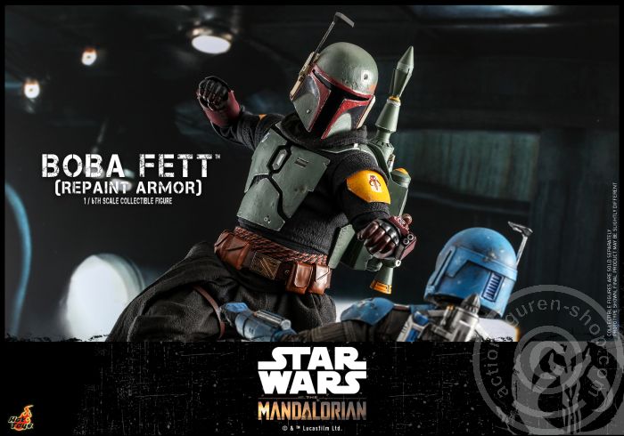 Star Wars: The Mandalorian - Boba Fett (Repaint Armor) - TMS055 Star Wars: The Mandalorian - Boba Fett (Repaint Armor) - TMS055