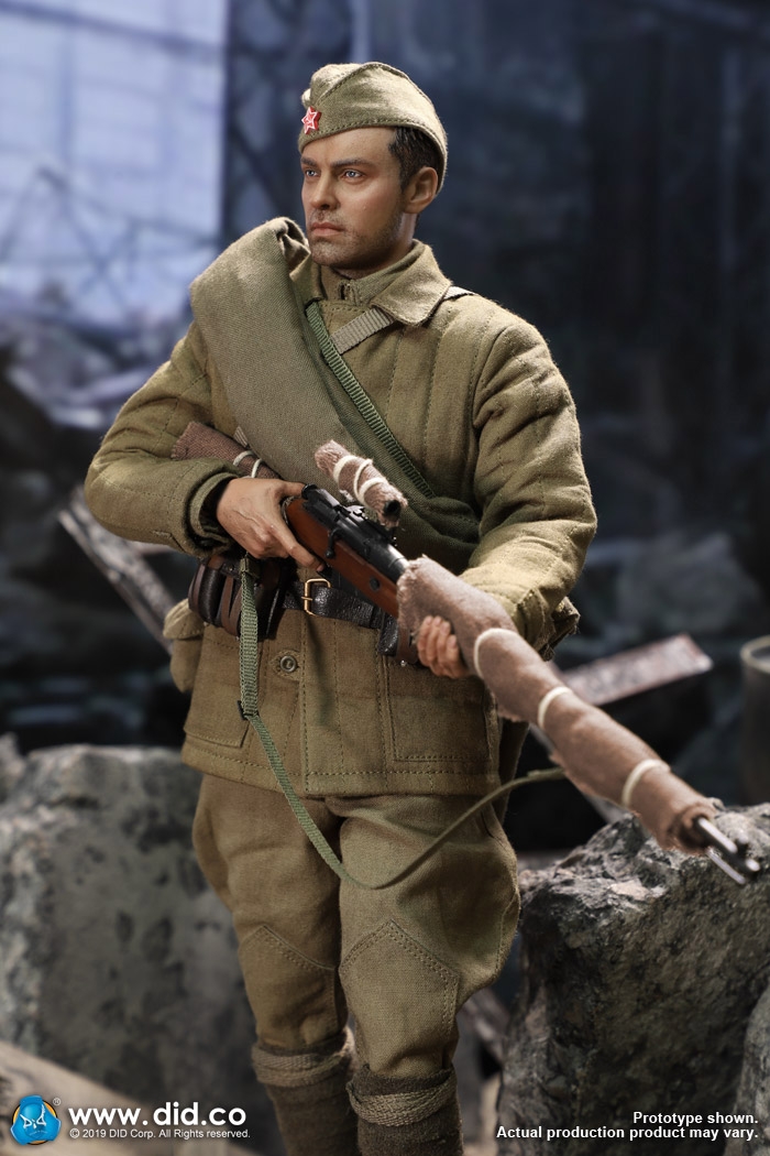 Vasily Zaitsev - WW II Red Army Sniper - with weathering