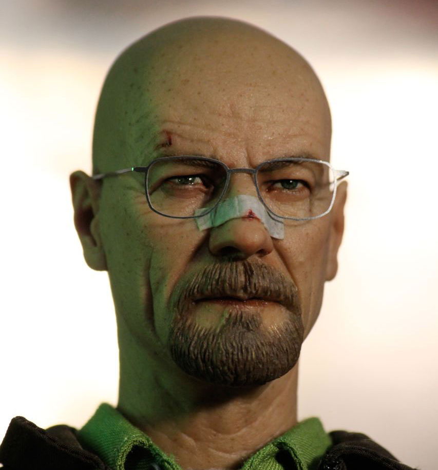 Walter White Head - Battle damaged