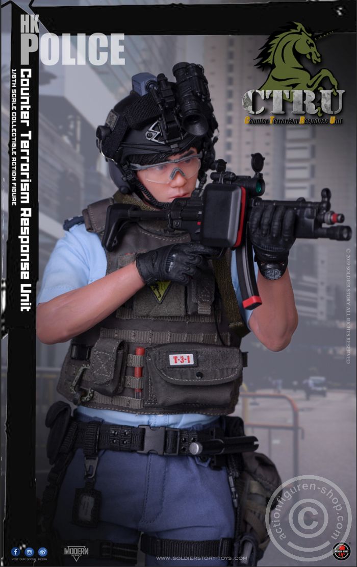 SSt115-08 CTRU (Assault Team) HK Police