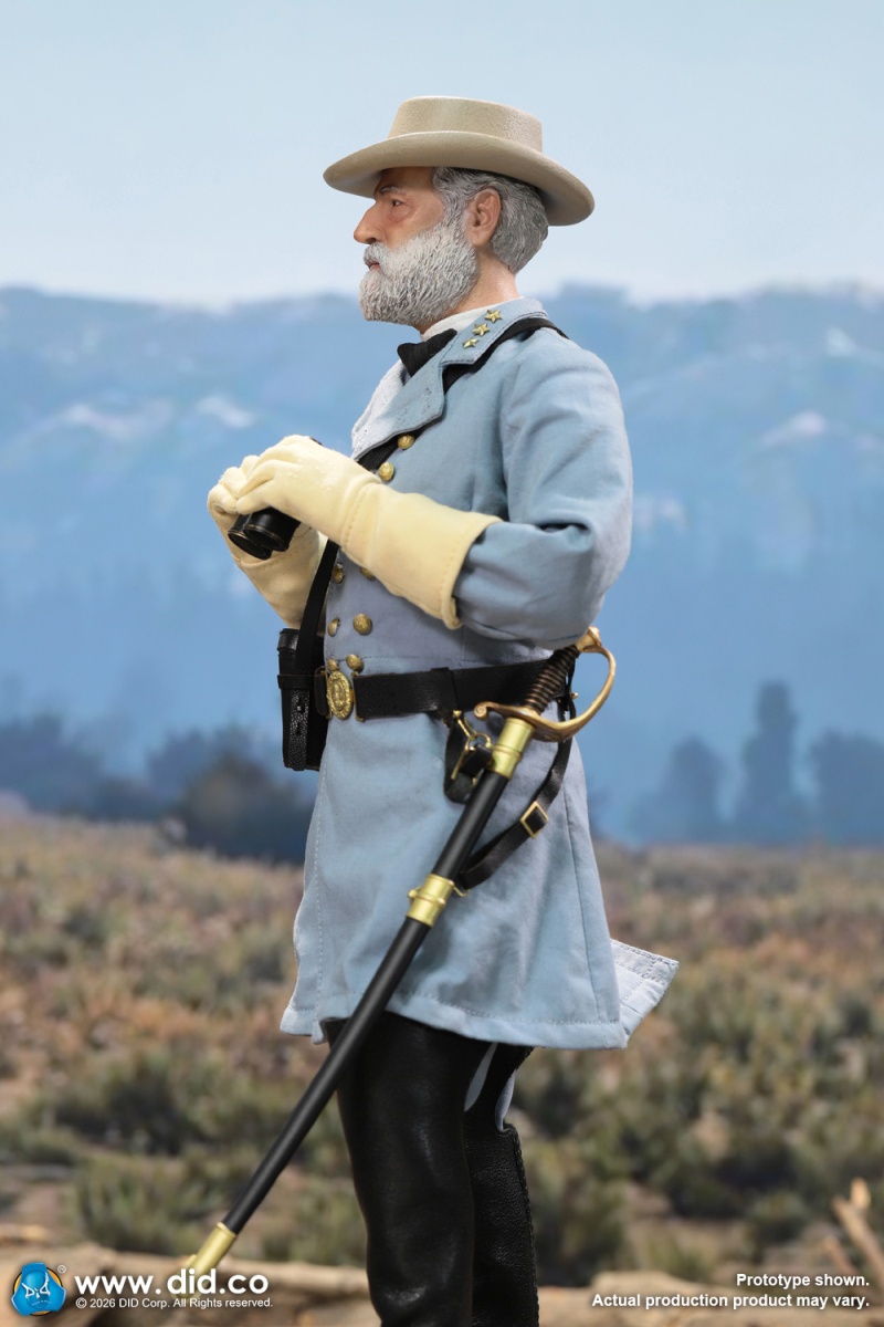 Robert Edward Lee - U.S. Civil War Confederate Army General - in 1/6 scale