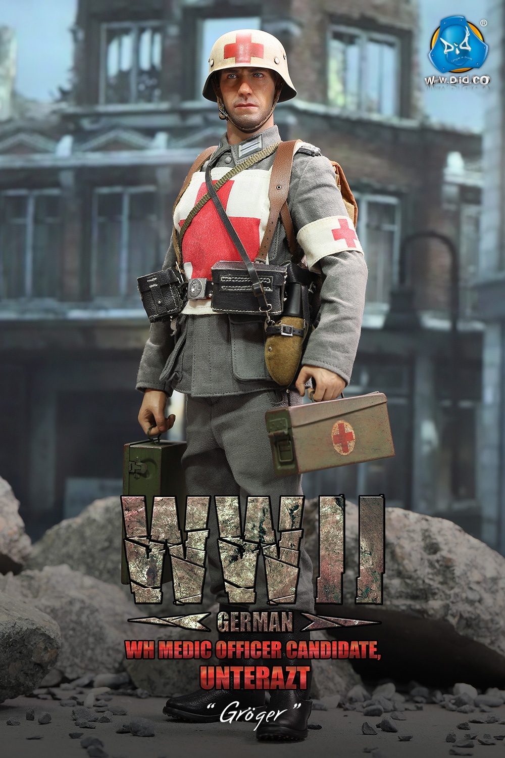 German WH Medic Officer - Unterarzt Gröger - in 1/6 scale