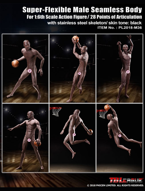 Super Flexibel Male Seamless Body