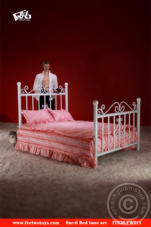 fwt011a-05XlQDNu1CSnRja Bed - Metall - white
