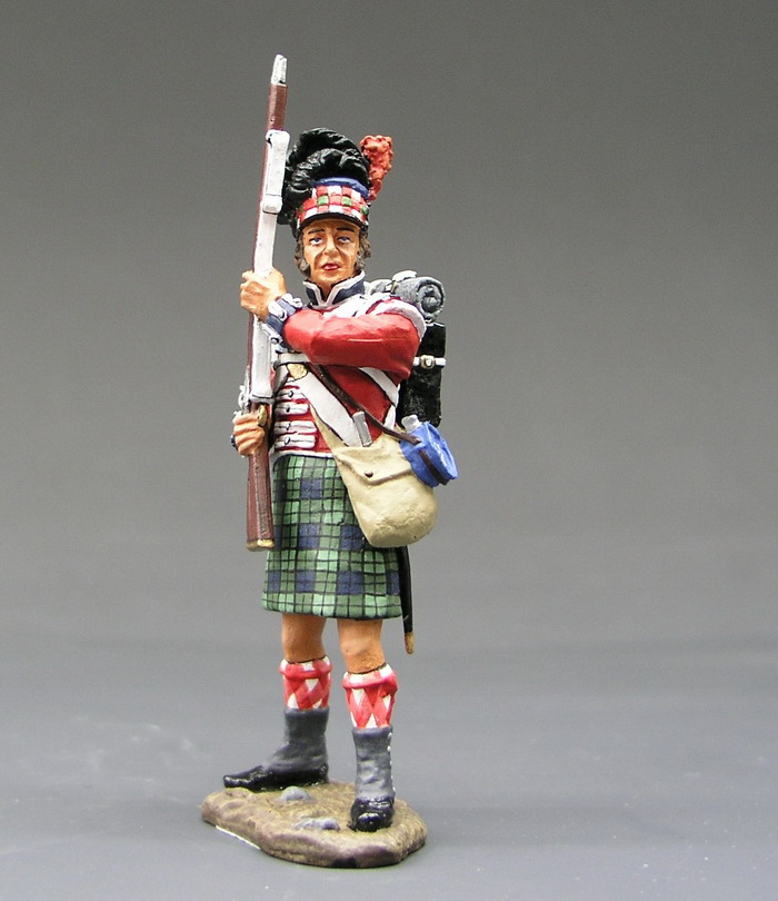 Black Watch Highlander Standing Ready
