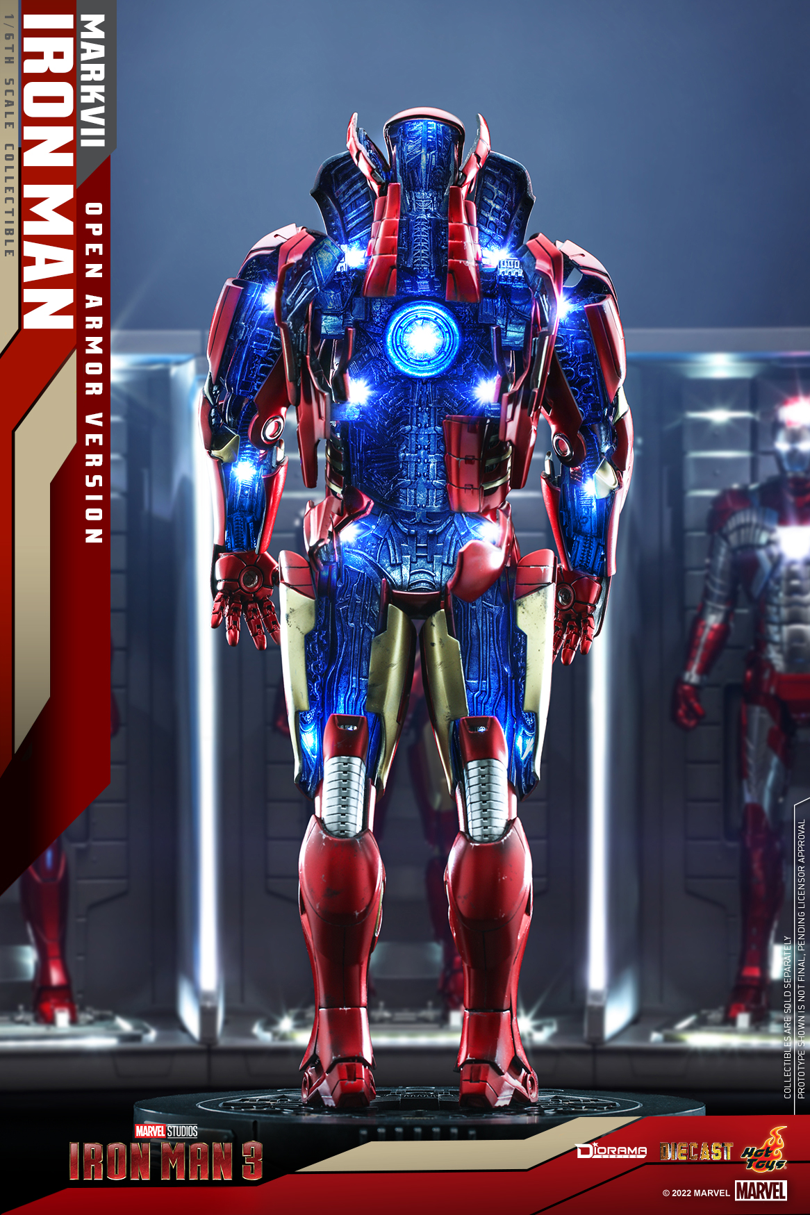 Iron Man 3 - Iron Man Mark VII (Open Armor Version)