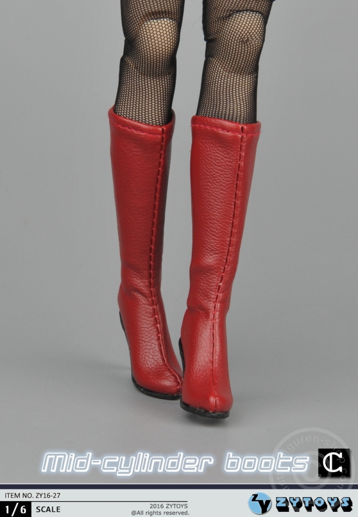 Mid Cylinder Boots - brown