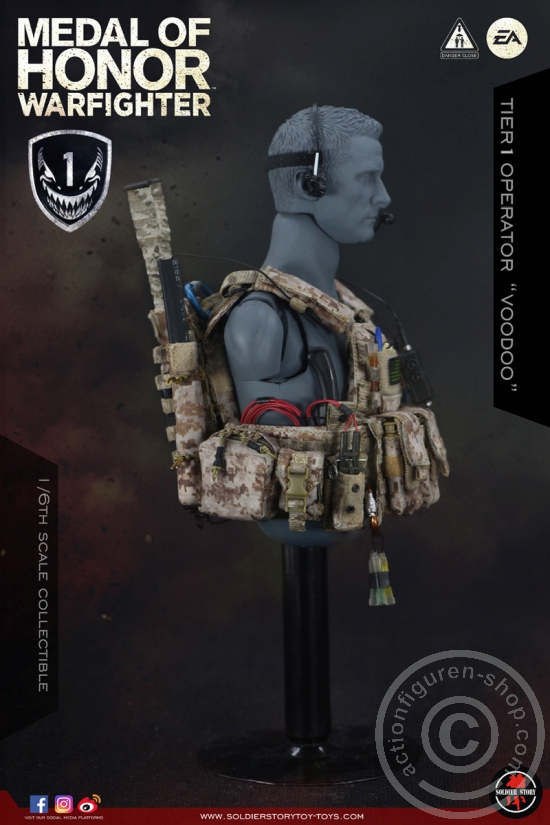 SST106-40 Medal Of Honor Navy SEAL Tier One - Operator "Voodoo"
