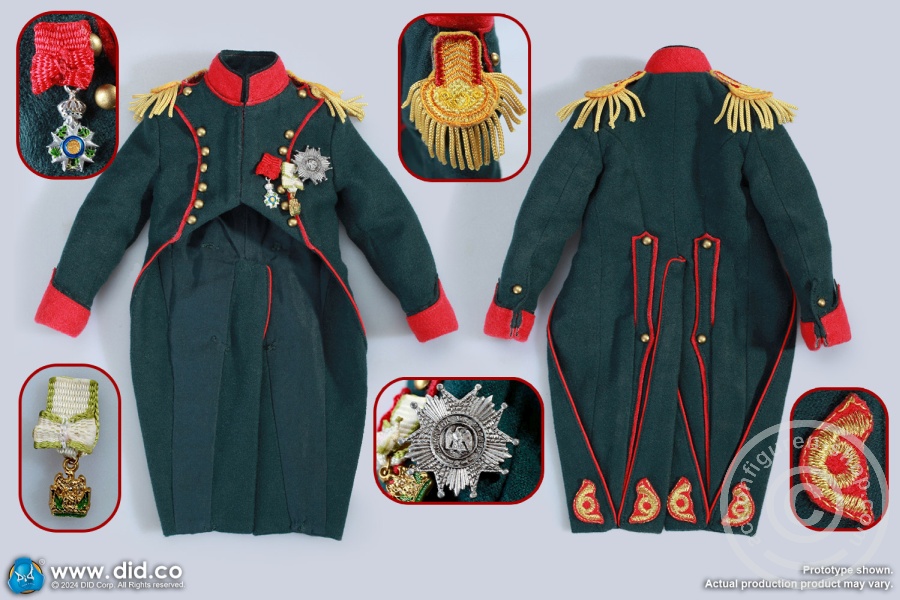 Costume Set for Napoleon (Green) Costume Set for Napoleon (Green)