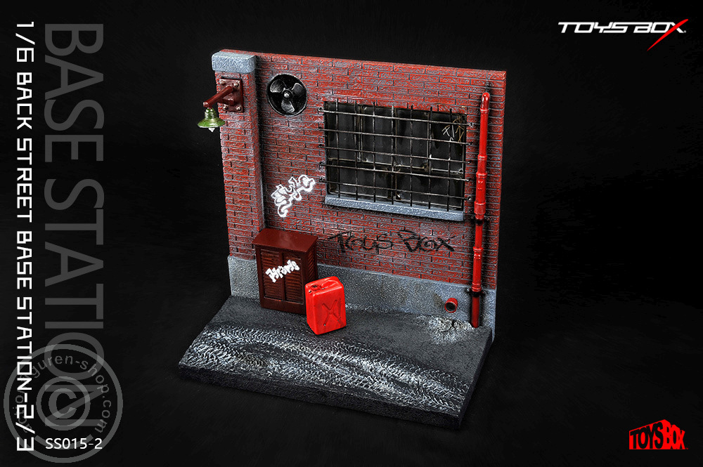 Back Street Base Station - Diorama 2