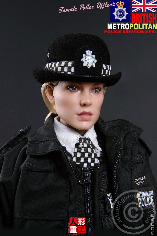 British Metropolitan Female Police Officer