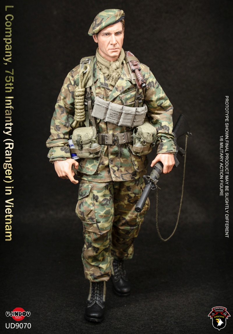 U.S. ARMY L Company - 75th Infantry (Ranger) in Vietnam - in 1/6 scale
