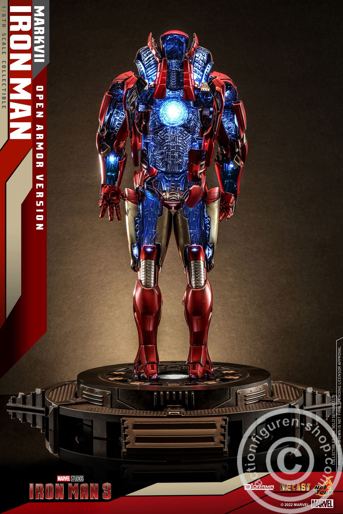 Iron Man 3 - Iron Man Mark VII (Open Armor Version) - DS004D51 Iron Man 3 - Iron Man Mark VII (Open Armor Version) - DS004D51