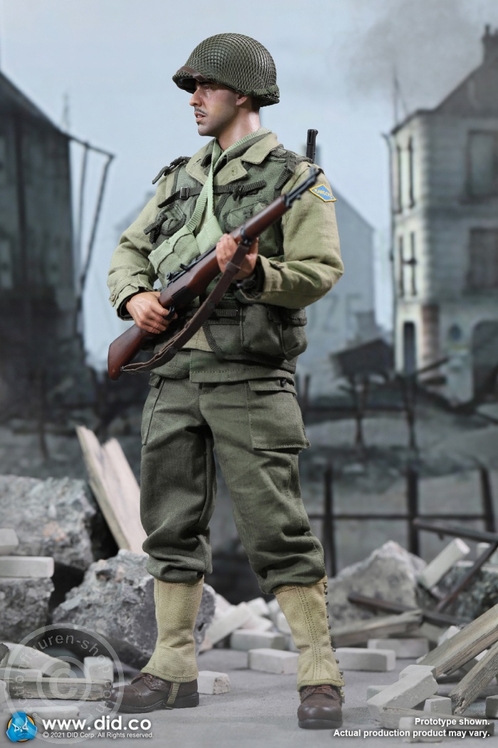 80155-29 Private Mellish - WWII US 2nd Ranger Battalion