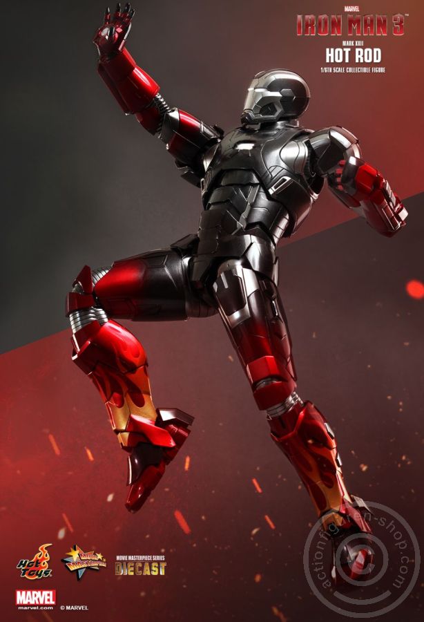 176291-15 Iron Man 3 - Hot Rod (Mark XXII) - Hot Toys Exclusive