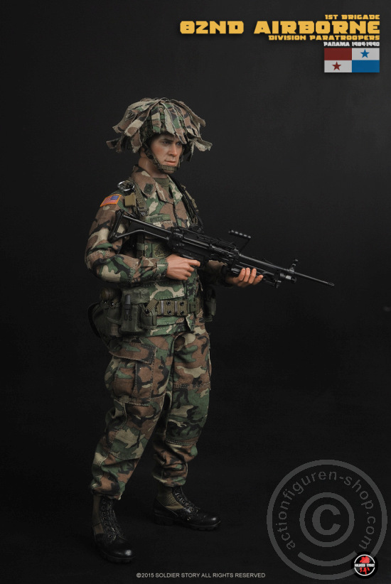 SSt089-16 82nd Airborne Paratrooper Panama 89-90
