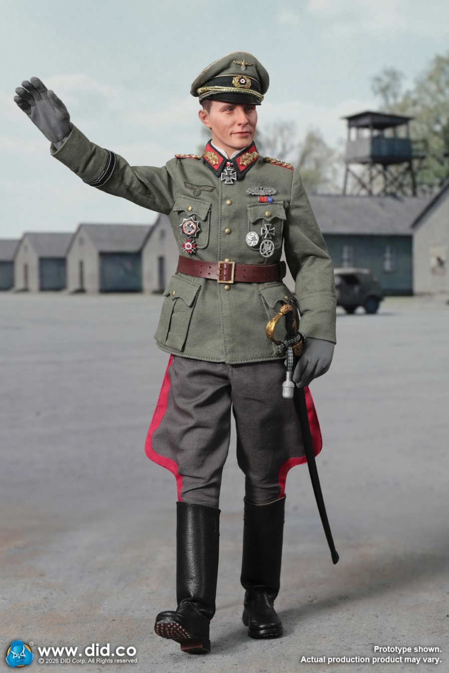 Otto Remer - WWII German Wehrmacht Officer - in 1/6 scale