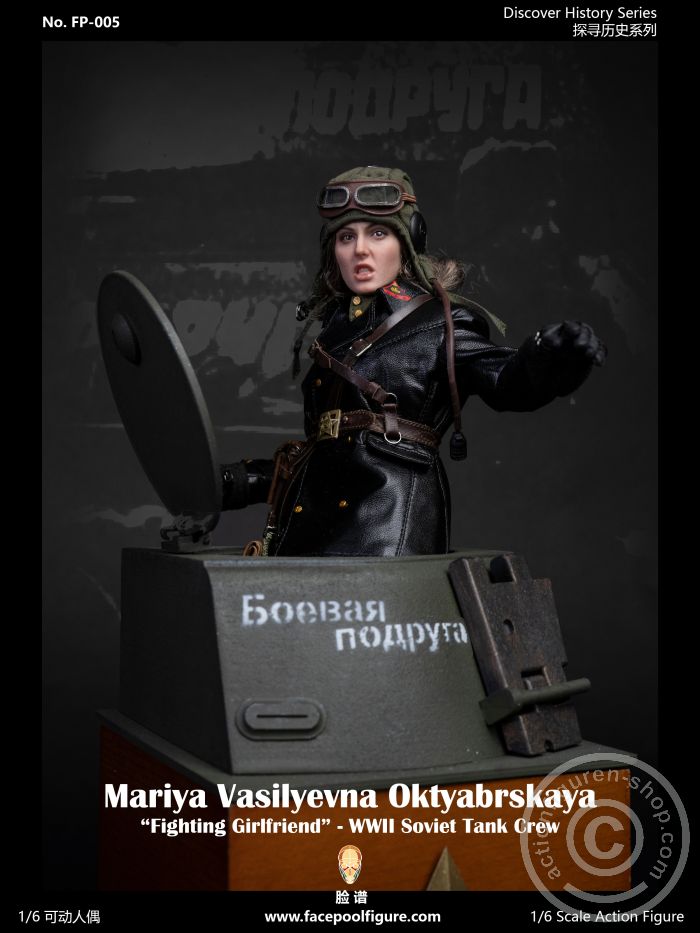 FP005B-11 Mariya Oktyabrskaya - WWII Soviet Tank-Fighter - Special Version