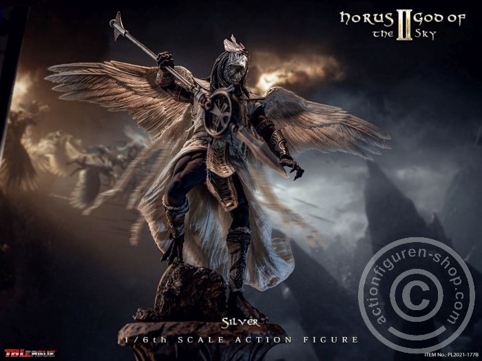 PL2021-177B-04 Horus God of the Sky - Silver Version