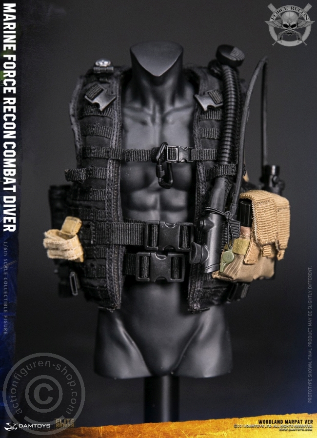 Marine Force Recon Combat Diver - Woodland