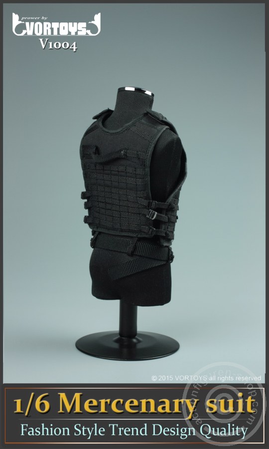 Mercenaries - Black Stealth Suit Set