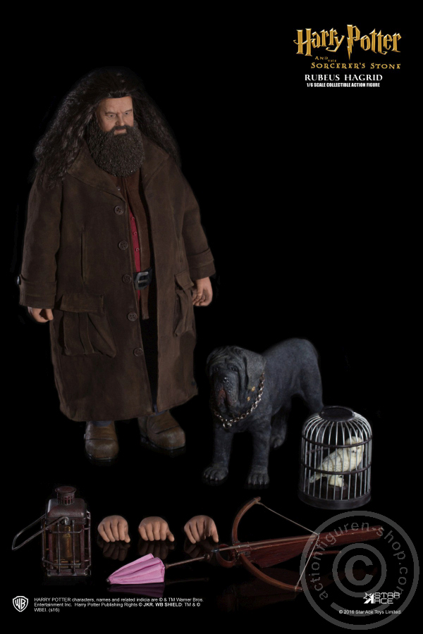sa024-20utcoUCSCztyzk Rubeus Hagrid (Deluxe) - Harry Potter u.d. Stein der Weisen
