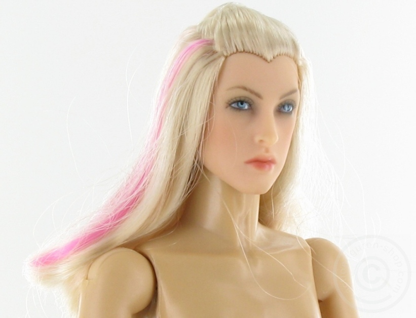 Female Head with Body - blond Hair