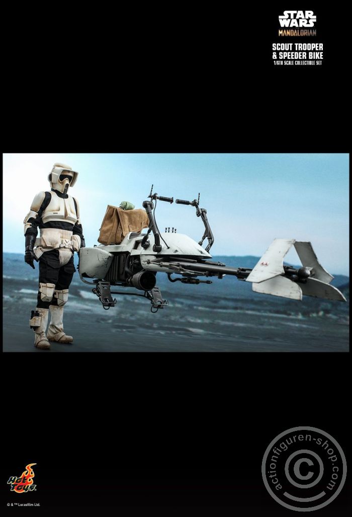 The Mandalorian - Scout Trooper and Speeder Bike