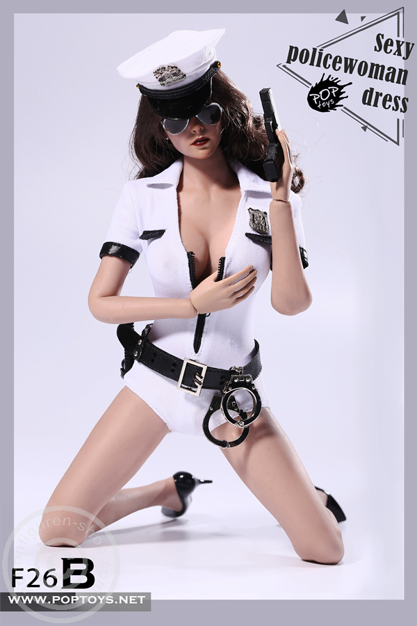 PTF26B-02 Sexy Police Woman Outfit and Accessory Set