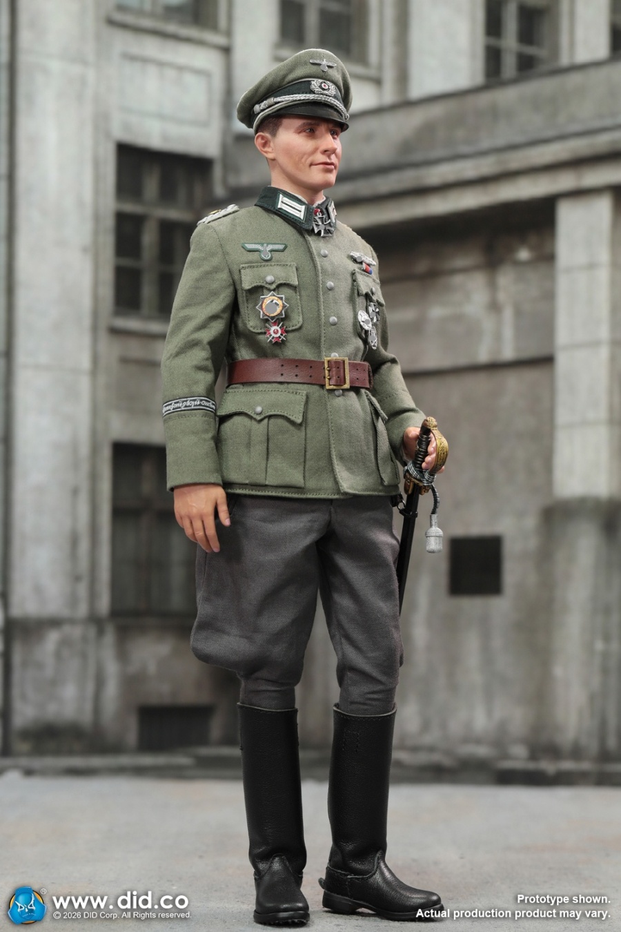 Otto Remer - WWII German Wehrmacht Officer - in 1/6 scale