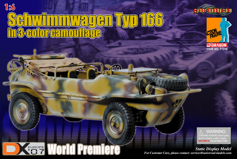 71316Sen9Y2uF0zbRj DX07 EU - Exclusive Set - Schwimmwagen + 3 Figuren