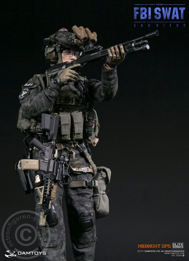 FBI SWAT Team Agent (B) - San Diego Midnight OPS