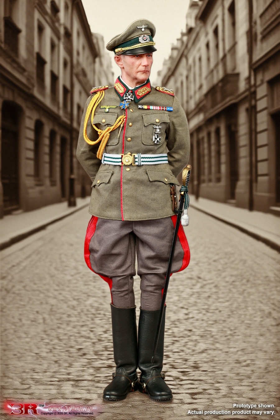 Fedor von Bock - WWII Generalfeldmarschall - in 1/6 scale