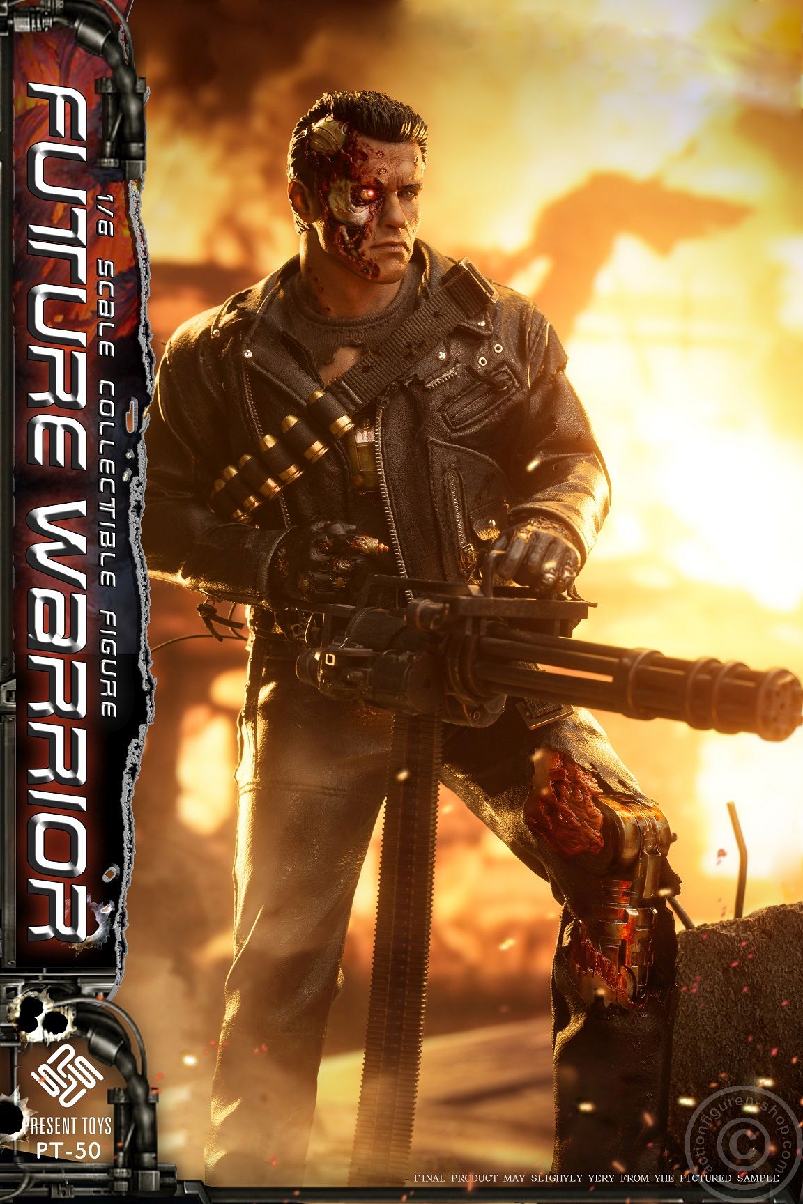 Future Warrior T800 - Battle Damaged