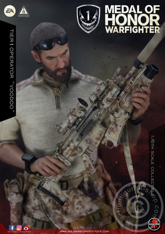 SST106-24 Medal Of Honor Navy SEAL Tier One - Operator "Voodoo"