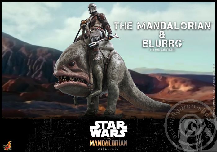 Star Wars: The Mandalorian - Mandalorian & Blurrg - TMS046 Star Wars: The Mandalorian - Mandalorian & Blurrg - TMS046