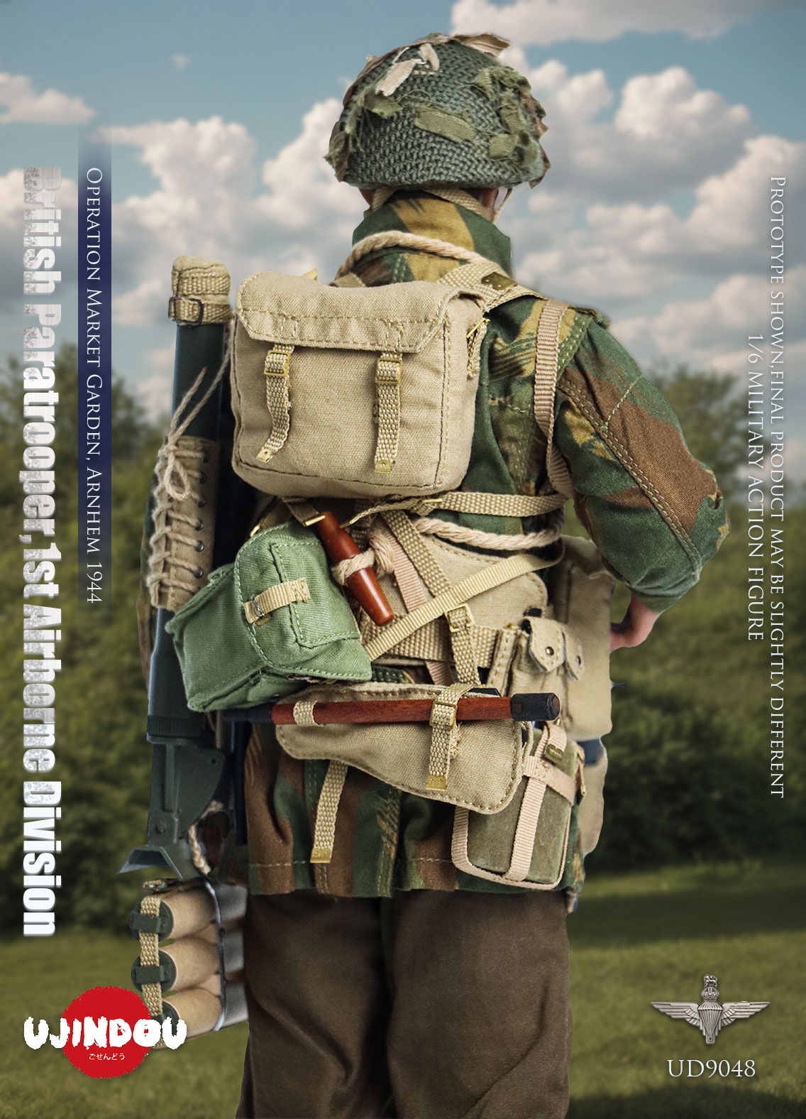 British Paratrooper - 1st Airborne Division - Operation Market Garden - Arnhem 1944 British Paratrooper - 1st Airborne Division - Operation Market Garden - Arnhem 1944