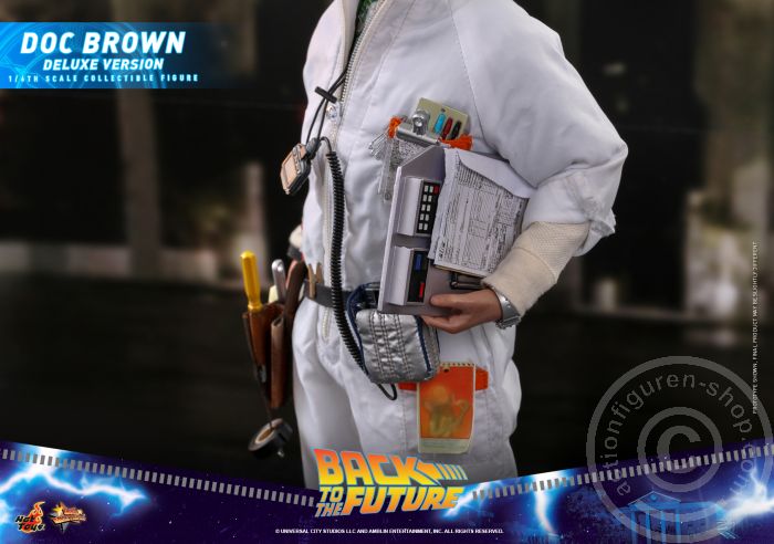 Back to the Future - Doc Brown - (Deluxe Version) - MMS610 Back to the Future - Doc Brown - (Deluxe Version) - MMS610